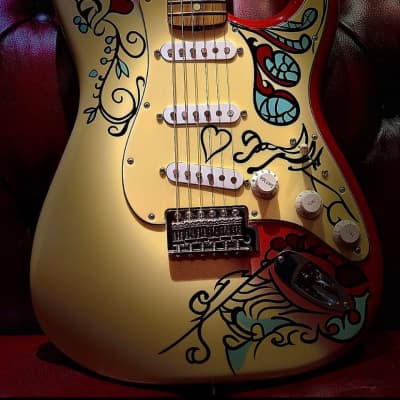 Fender Jimi Hendrix 50th Anniversary Monterey LTD John Mayer Style Artwork image 3