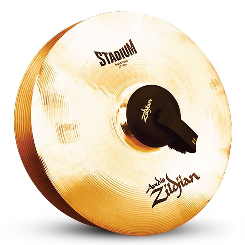 Zildjian 18" A Stadium Medium Heavy Marching Cymbal image 1
