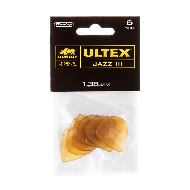 Dunlop Player's Pack | Ultex® Jazz III 1.38mm | 6-Pack image 1