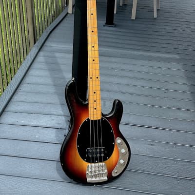 Music Man Stingray Bass 1978 - a superb Sunburst maple neck example as clean as they come & all original ! image 2