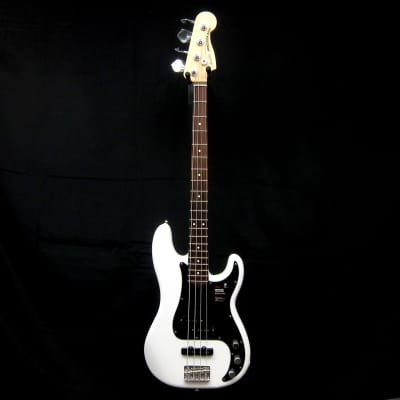 Fender American Performer Precision Bass, Rosewood Fingerboard, Arctic White image 3