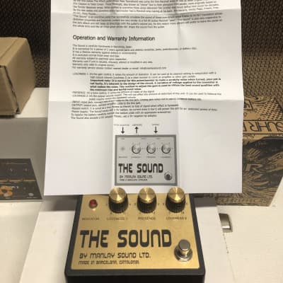Reverb.com listing, price, conditions, and images for manlay-sound-the-sound