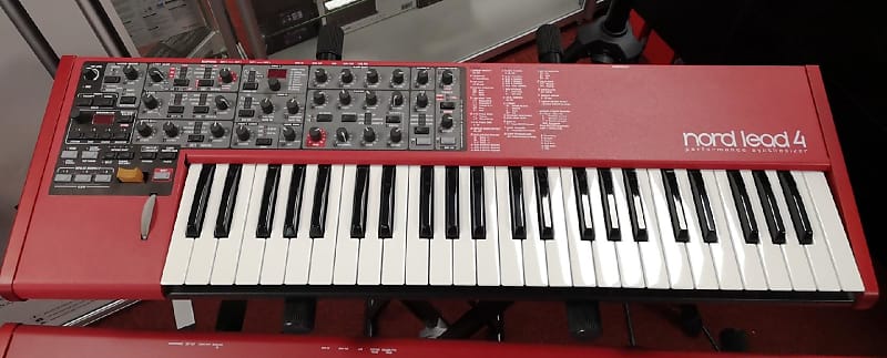 Nord Lead 4 49-Key 20-Voice Polyphonic Synthesizer 2013 - 2020 - Red