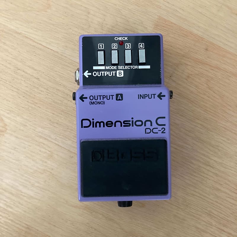 Boss Dimension C DC-2 - vintage analogue chorus pedal