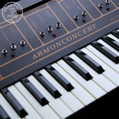 (Video) Super Rare *Serviced* 1970s ArmonConcert Italian Synthesizer | Armon Concert Vintage Keyboard Synth Electric Organ | Only 1/100 Made in Italy image 6
