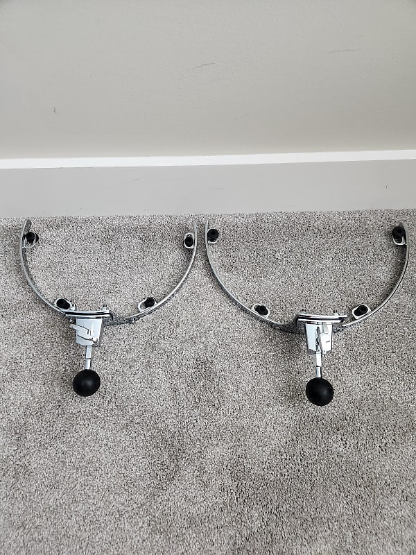 Sakae Tom drum rims mounts for 10" and 12" 6 lug toms with Reverb