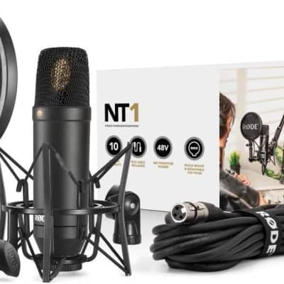 Rode NT1 1" Cardioid Condenser Microphone Complete Recording Kit image 2