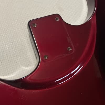 1990's Japan Jackson Professional Stealth Ex Candy Apple Red Guitar Body Floyd Ready image 20