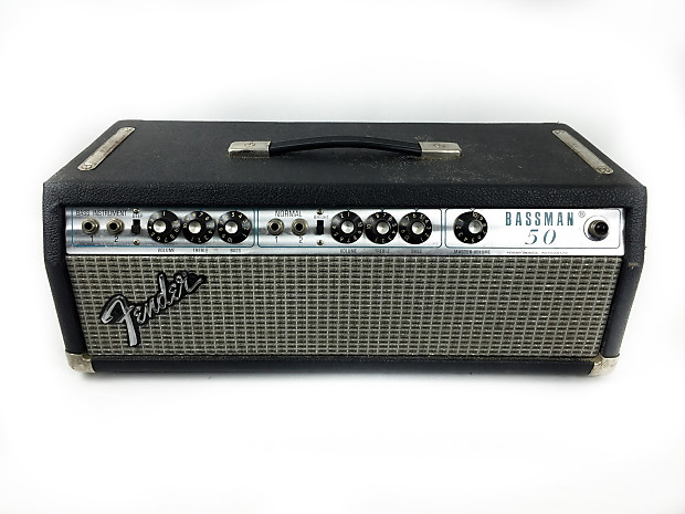 Fender Bassman 50 Silverface (USED) | Reverb