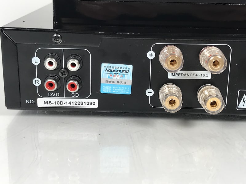Nobsound MS-10D 真空管アンプ （Amazon.co.jp: 本格的な音を