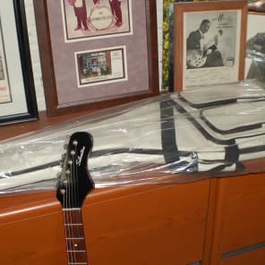 Video Demo Silvertone by Danelectro Hornet  Guitar Model 1450 Pro Setup New Silvertone Gigbag 1967 R image 10