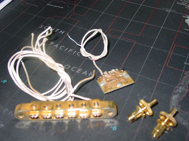 LR Baggs TBridge TuneoMatic Electric Guitar Piezo Bridge Reverb