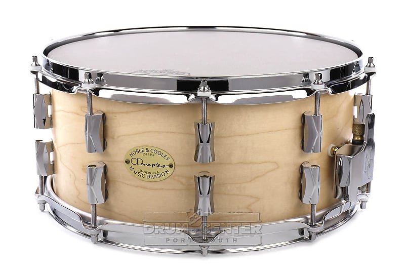 Noble And Cooley CD Maple Snare Drum 14x6.5 Natural Oil