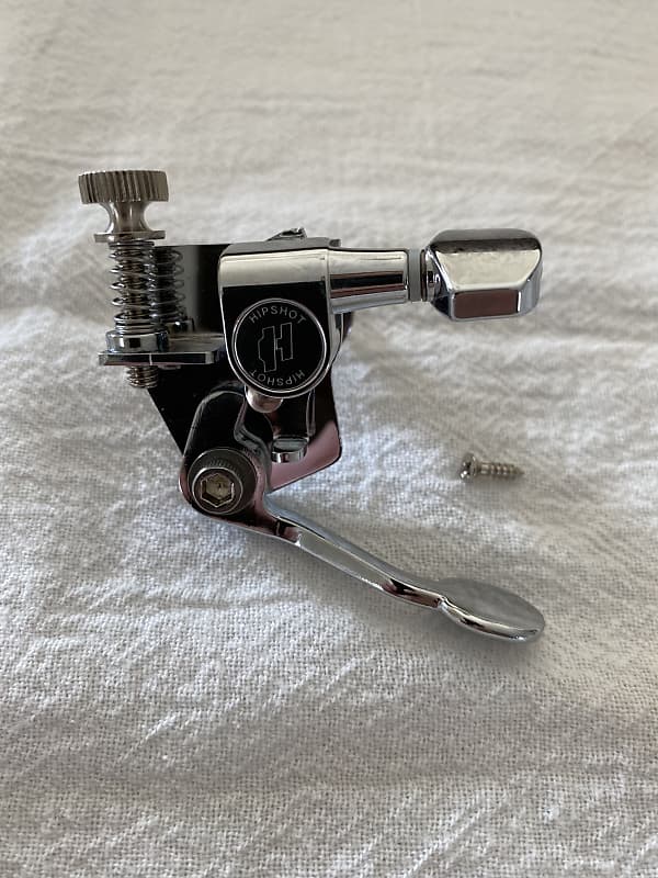 Hipshot Enclosed Guitar Xtender Drop D Tuner Chrome Reverb