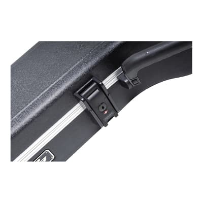SKB SKB-30 Deluxe Thin-Line Acoustic-Electric and Classical Guitar Case Black image 5