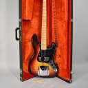 1975 Fender Jazz Bass Sunburst Vintage Electric Bass Guitar w/OHSC