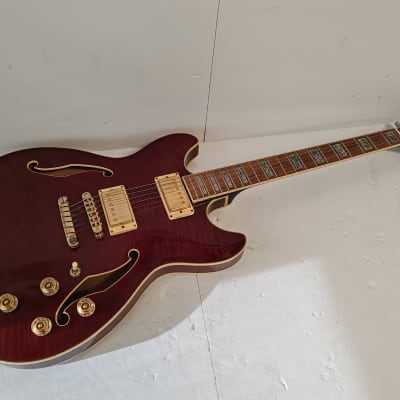 Ibanez Artcore AFS77T Semi-Hollow Electric Guitar w/ Hardshell Case |  Reverb UK