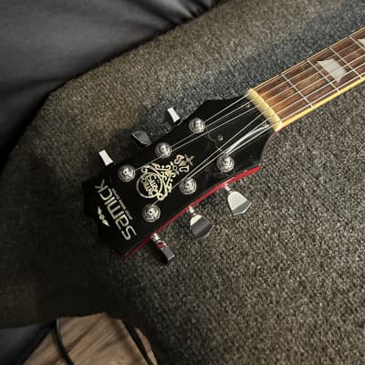 Samick Artist Series Les Paul Electric Guitar w/ Darkmoon Pickups LC-650 Sunburst w/ Gotoh Tuners #313 image 18