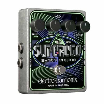 New Electro-Harmonix EHX Superego Polyphonic Synth Engine Guitar Effect Pedal! Super Ego image 1