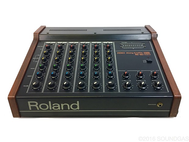 Roland PA.80 Mixer w/ Spring Reverb | Reverb