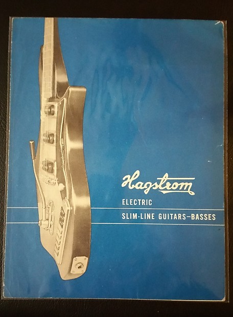 Hagstrom "Slim Line" Guitar Catalog 1966 image 1