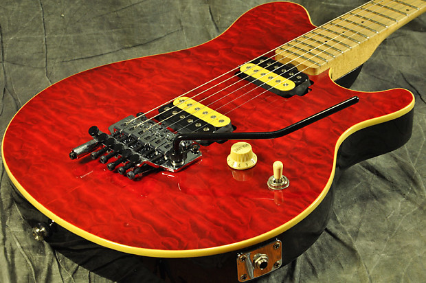 Sterling by Musicman AX40 Transparent Red