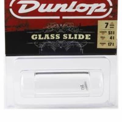 Dunlop Tempered Glass Slide Heavy Wall, Small Short, 212SI image 2