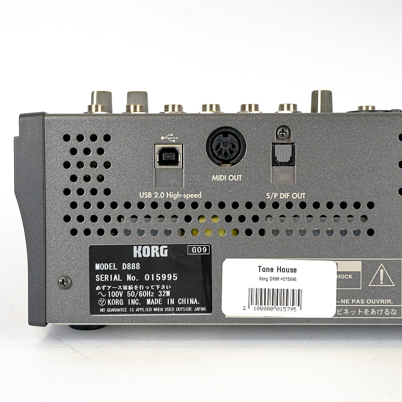 Korg D888 8-track Digital Multi-Track Recorder with 3-band Korg D888 8-track Digital Multi-Track Recorder with 3-band