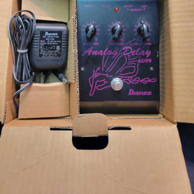 Ibanez AD99 アナログディレイエフェクター　80〜90年代 Ibanez AD 9 Analog Delay - 80s goodness - YouTube