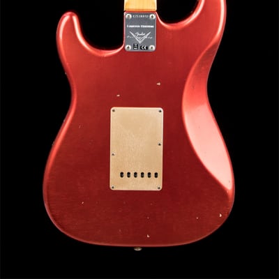 Fender Custom Shop 2019 LTD Big Head Stratocaster - Aged Candy Apple Red image 2