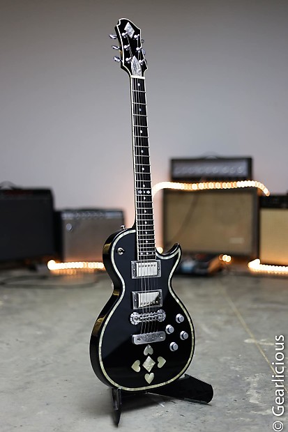 楽天市場】【中古】GRECO Zemaitis / GZ-2600IF/HEART Black