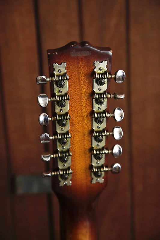 Audition Vintage 12-String Acoustic Guitar Made In Japan Circa