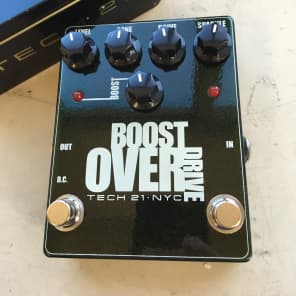 Tech21 Overdrive Boost 2015 black image 1