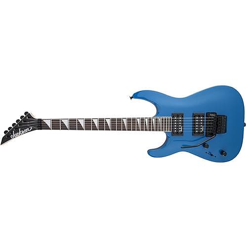Jackson JS Series Dinky Arch Top JS32 DKA Left-Handed Electric Guitar, Amaranth Fingerboard, Bright Blue image 1