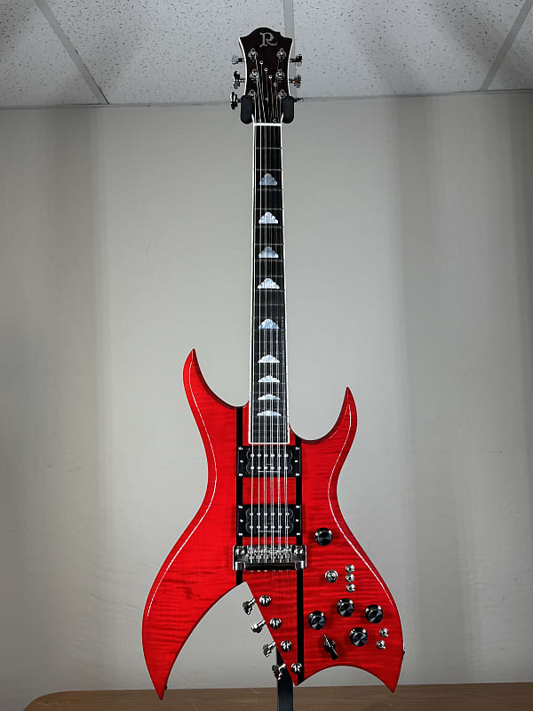 B.C. Rich Custom Shop Bich 10 Supreme 2025 - Transparent Red image 1
