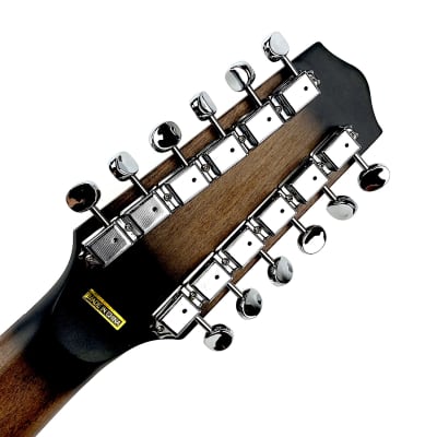 Gold Tone F12 F-Style 12-String Mando-Guitar 2021 Tobacco Sunburst Satin image 11
