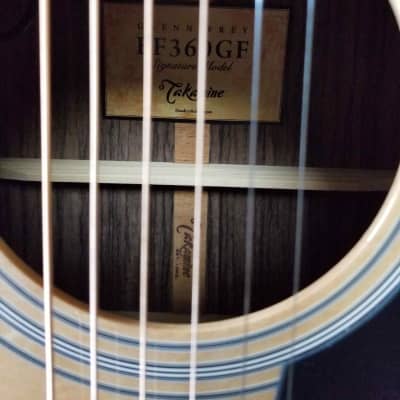 Takamine EF360GF Signature Series Glenn Frey Model Dreadnought Acoustic/Electric Guitar image 5