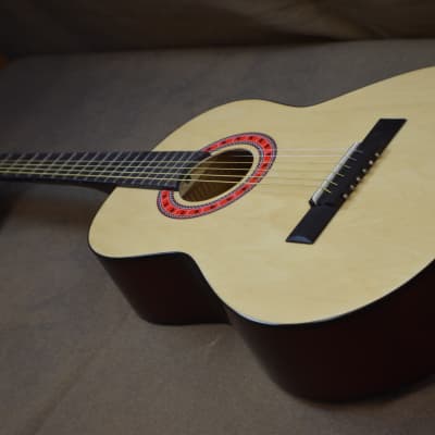 Indiana Colt Mini Dreadnought Acoustic Guitar 2020 Natural image 6