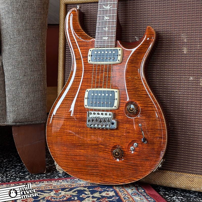 PRS Core 408 10 Top Orange Tiger 2013 With Original Case