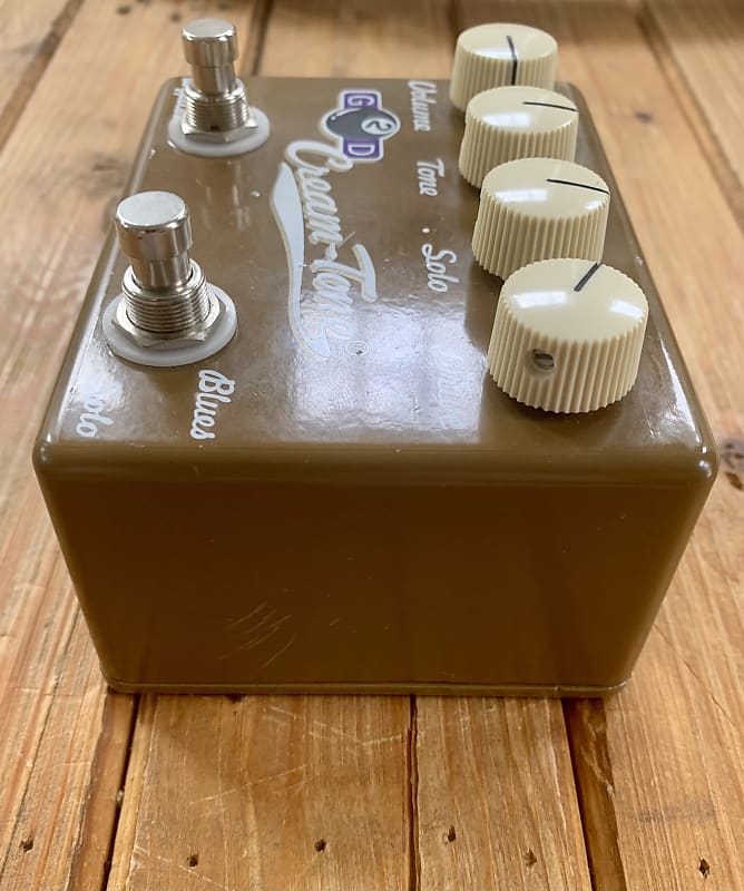 G2D Cream Tone CreamTone Overdrive & Boost Pedal. Boutique