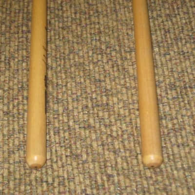 ONE pair new old stock Regal Tip 606SG (Goodman # 6) TIMPANI MALLETS, CARTWHEEL -  inner core of medium hard felt covered with a layer of soft damper felt / hard maple handle (shaft), includes packaging image 11