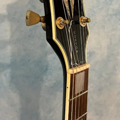 GRECO EG-500 BLACK U10000 1977s 日本製 Greco EG-500 1977 Black Les Paul Custom Made in Japan