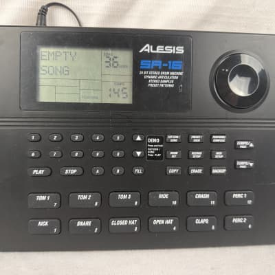 Alesis SR-16 Drum Machine 2010s - Black