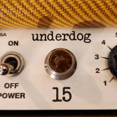 Nick Greer Amplification Underdog 15 1x12" 15-Watt Tweed Guitar Combo image 15