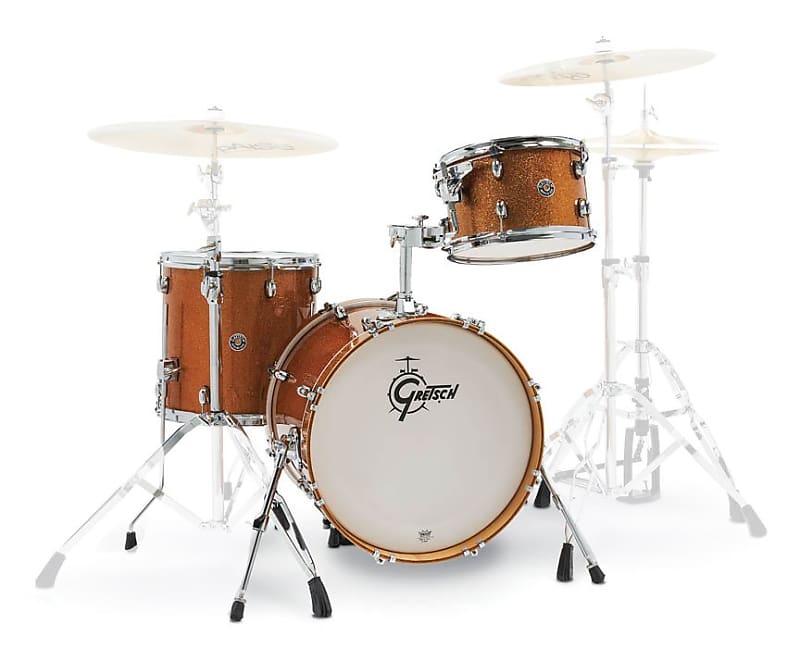 Gretsch Catalina Club 3 Piece Shell Pack 18/12/14 - Bronze Sparkle - CT1-J483-BS image 1