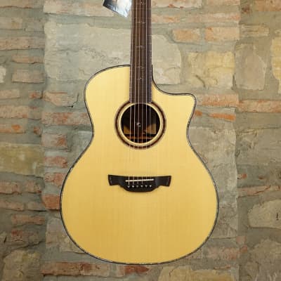CRAFTER LX G-1000ce - Grand Auditorium Cutaway Solid Rosewood Amplificata DS2 - Natural image 1