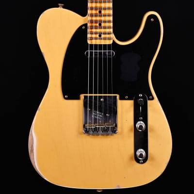 Fender Custom Shop  '52 Telecaster Relic, Nocaster Blonde 7lbs 5.6oz image 4