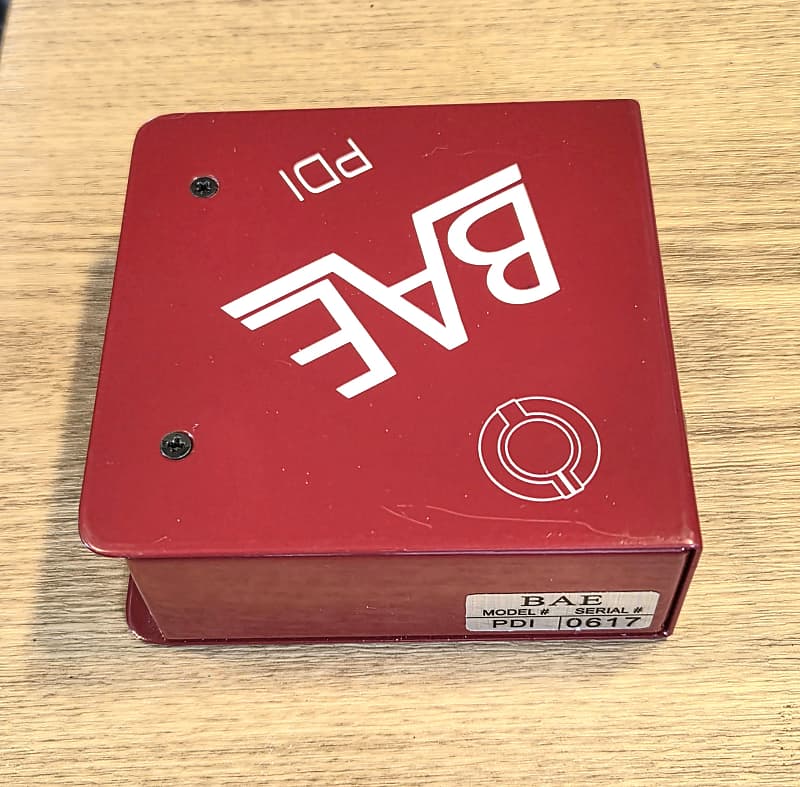 BAE PDI （パッシブDI） BAE PDIS Passive Stereo DI Box - Vintage King