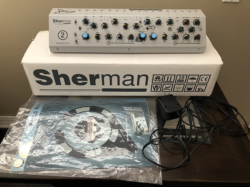 Sherman Filterbank 2 Analog Dual Filter and Distortion Processor 2020 Latest Rev with Feedback image 1