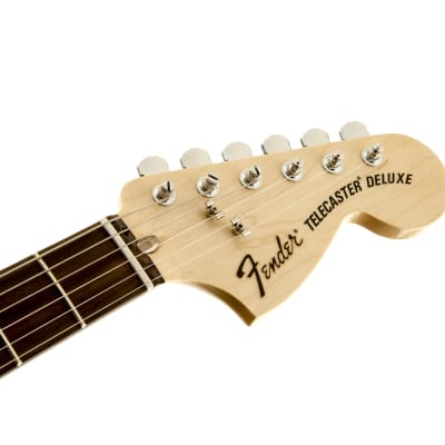 Fender Chris Shiflett Telecaster Electric Guitar. Deluxe, Rosewood FB, Shoreline Gold image 5